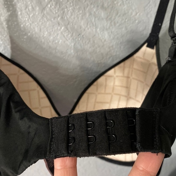 Victoria's Secret Uplift Semi Demi Black Bra - Picture 8 of 15